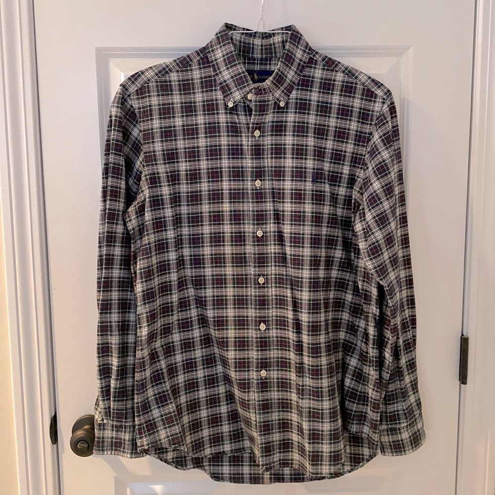 Ralph Lauren Men’s Plaid Button Down